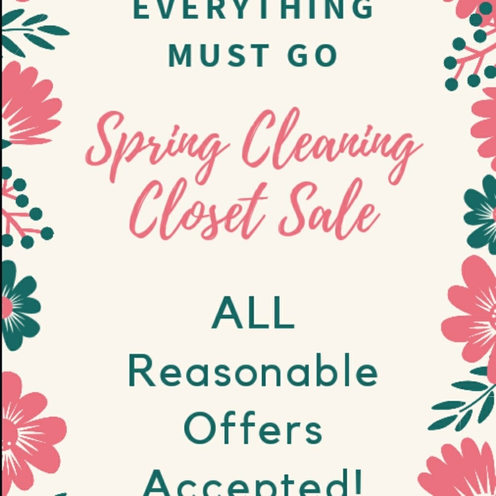 Spring Cleaning Sale